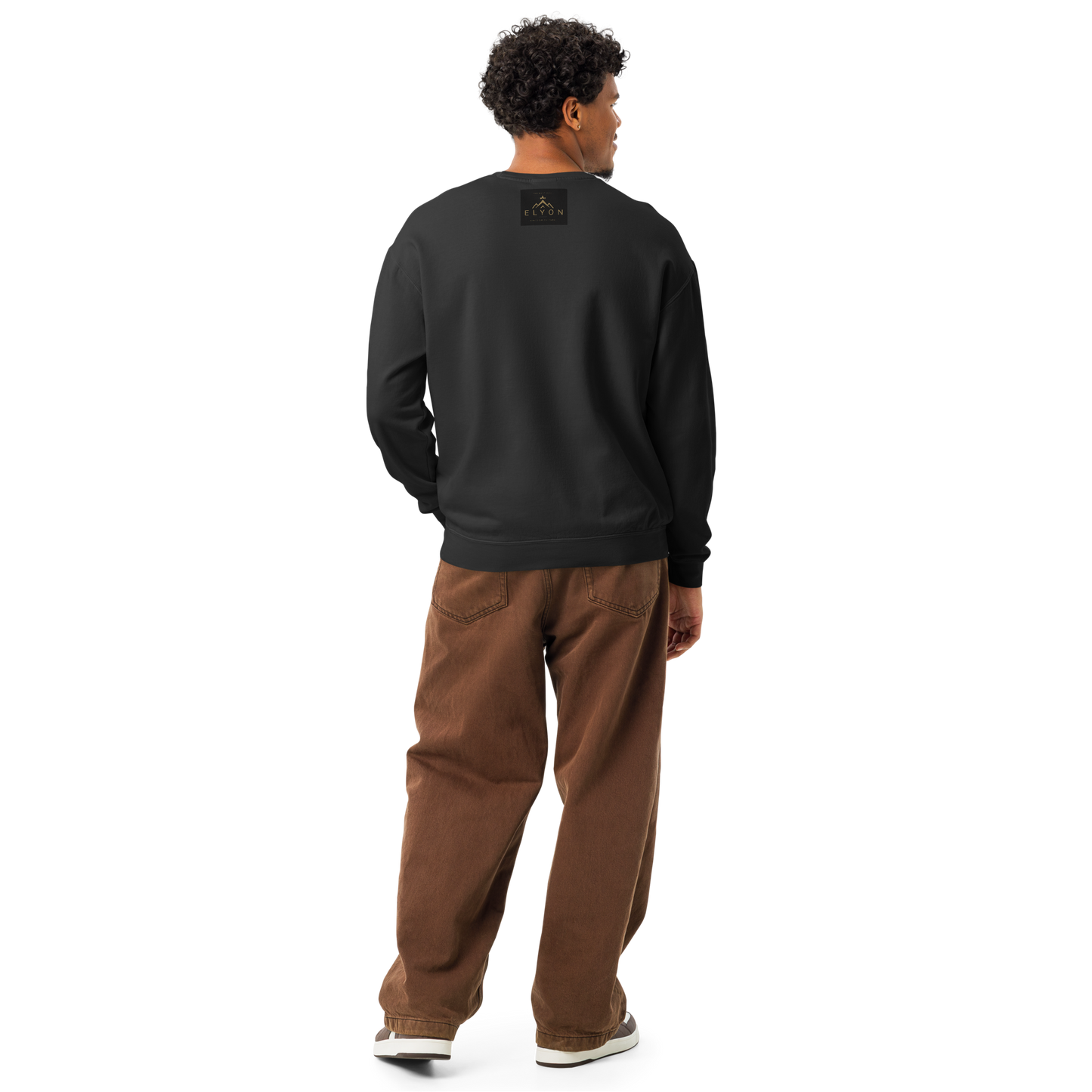 Oversized Organic Crewneck — ELYON