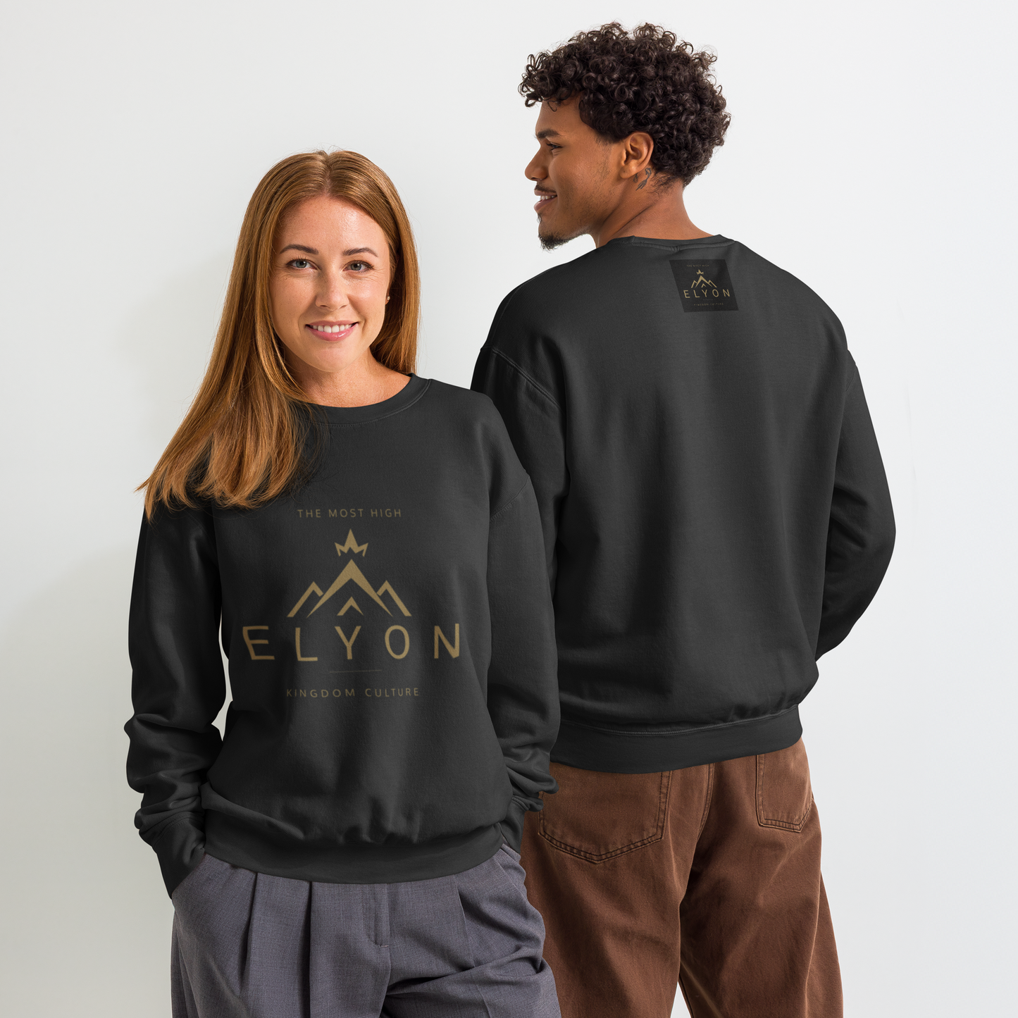 Garment-Dyed Fleece Crewneck