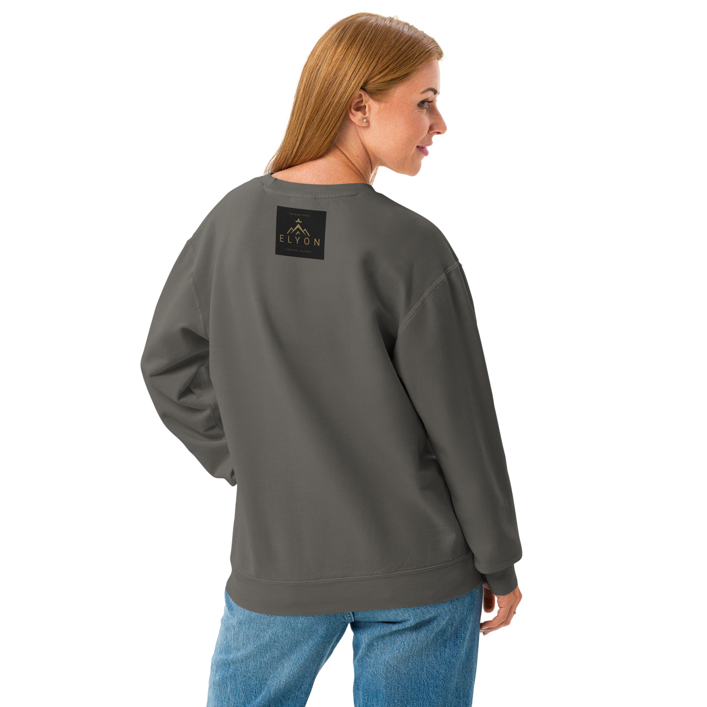 Oversized Organic Crewneck — ELYON