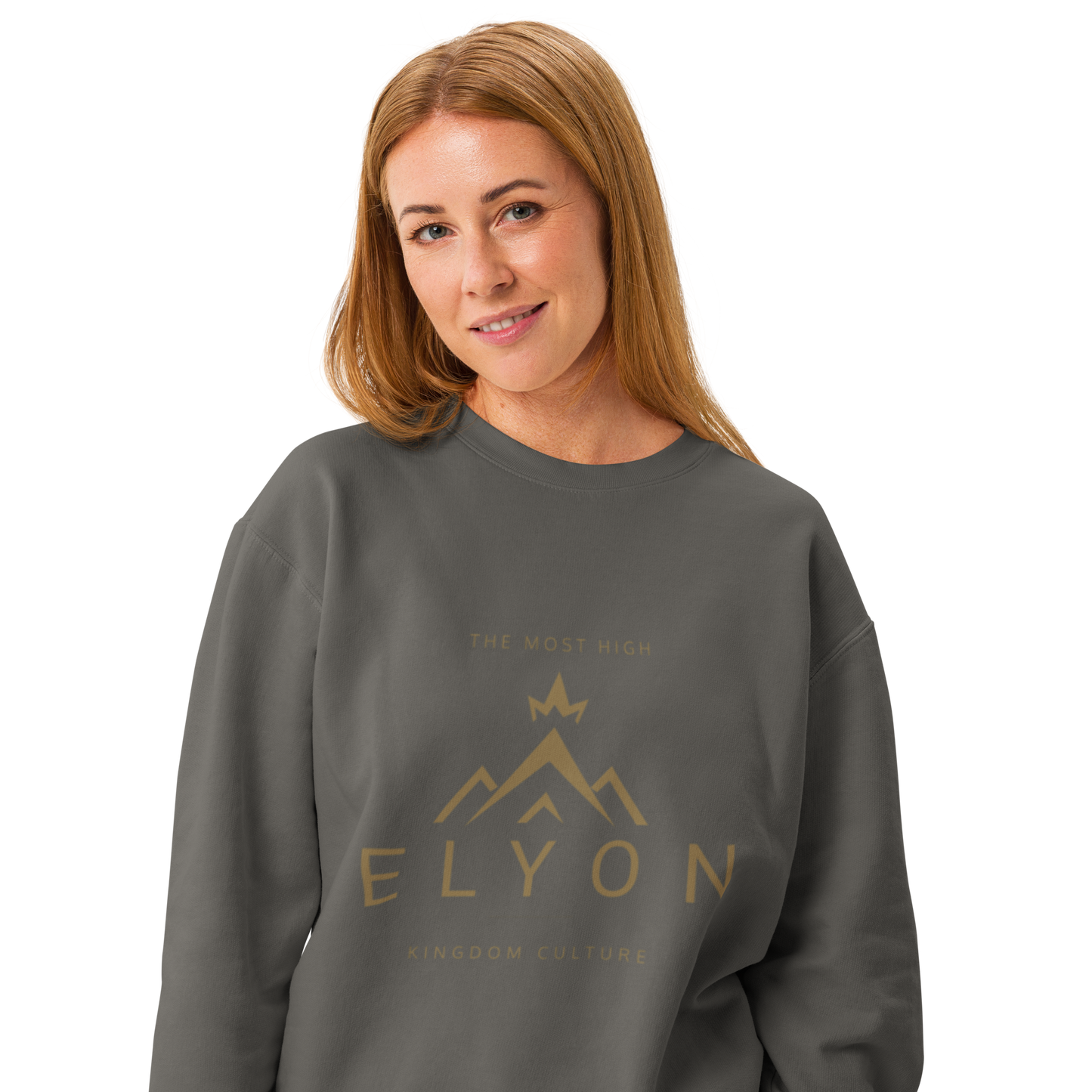 Oversized Organic Crewneck — ELYON