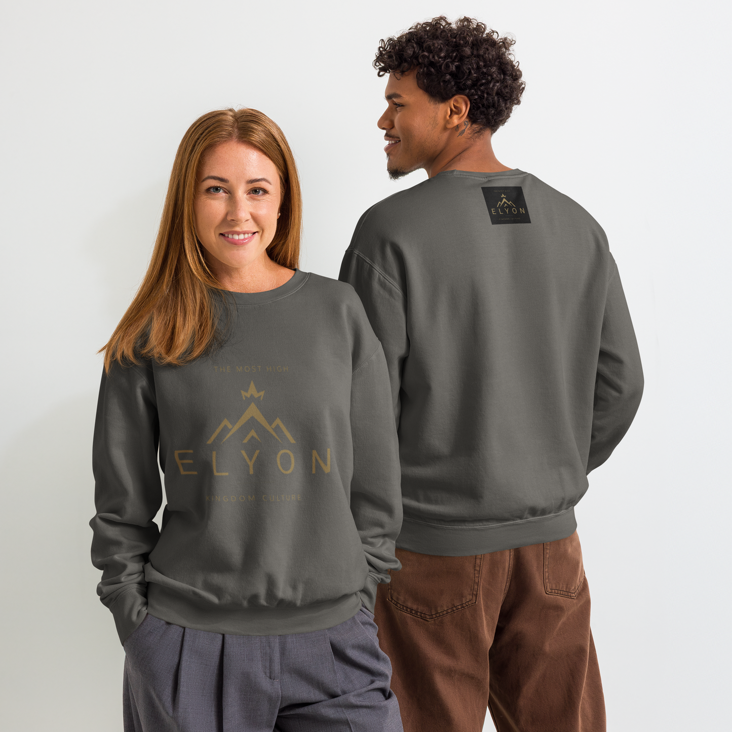Oversized Organic Crewneck — ELYON